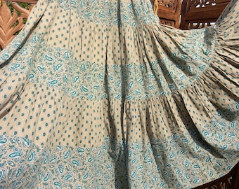 Jupe Provençale vintage Jupe de Provence full circle skirt Jupe ethnique de Provence French Provencal skirt