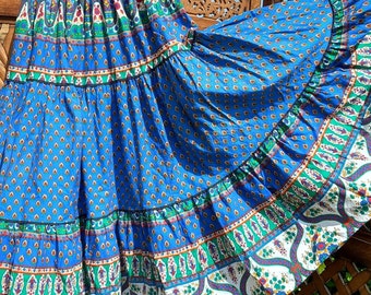 Jupe ATELIER PROVENCAL Jupe Provençale Extra full circle skirt Provençal skirt High amplitude Skirt Jupe de Provence Gathered Skirt