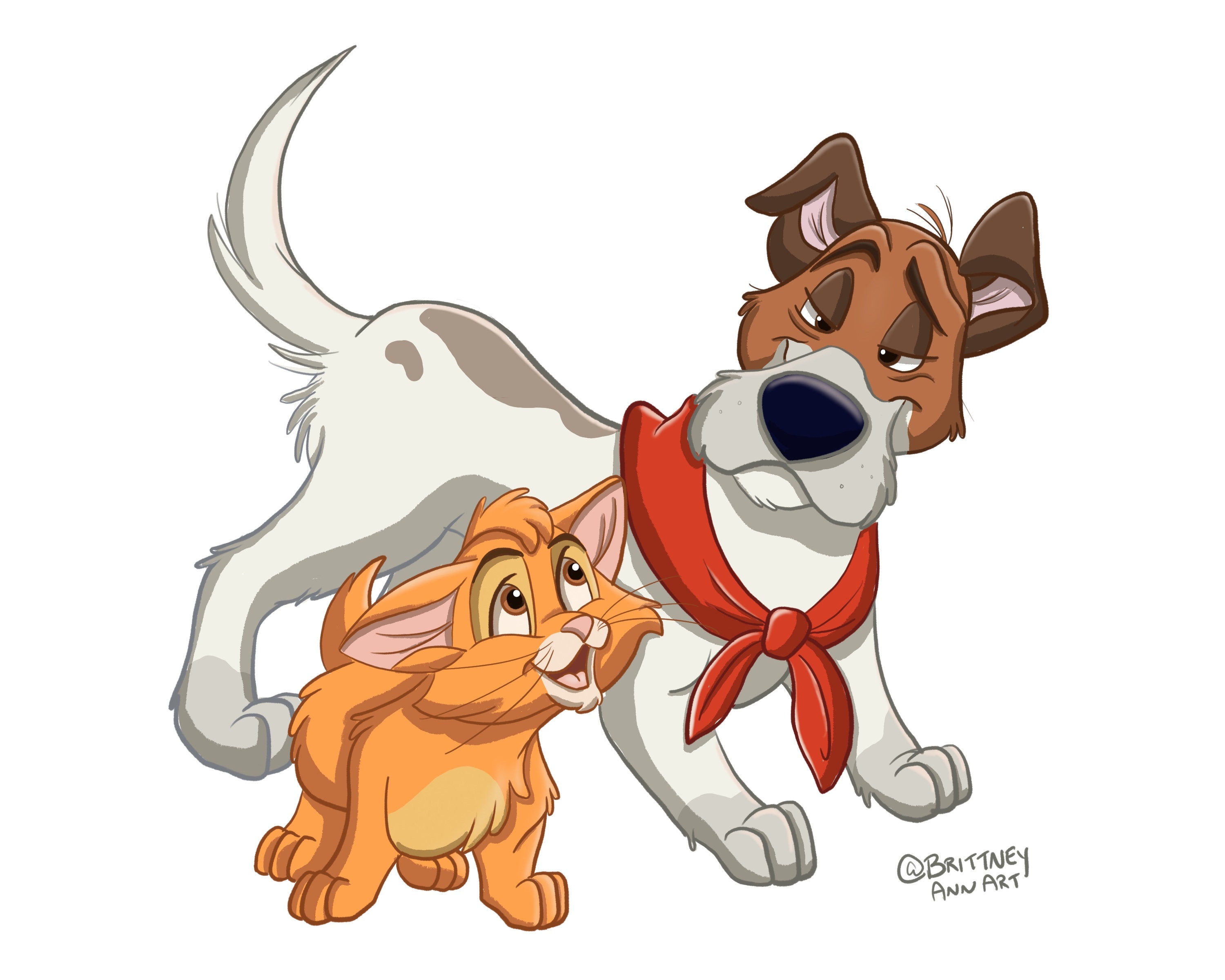 Oliver and Company Disney Prints Disney Gifts Oliver Dodger 