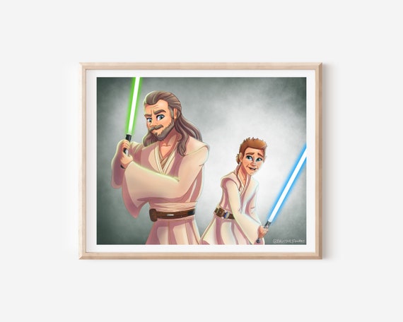 Qui-Gon Jinn  Star wars images, Star wars pictures, Star wars art