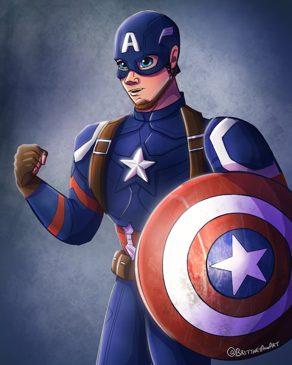 キャプテン・アメリカのプリント、アベンジャーズ エイジ・オブ