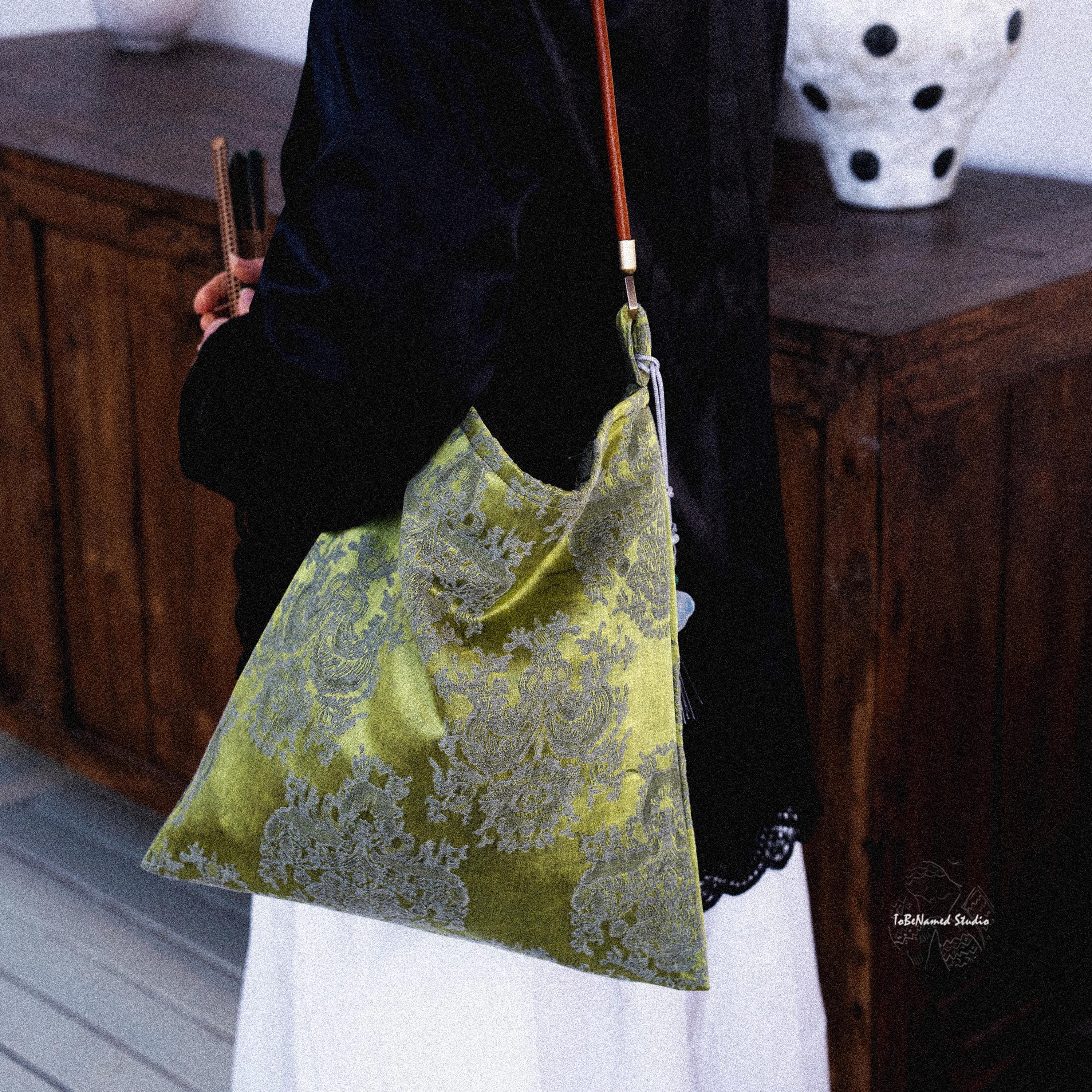 Jade Tapestry Tote Bag - Etsy
