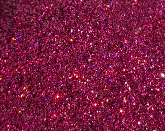purple-pink fine holographic cosmetic glitter, body safe, nails, tumbler, resin, epoxy, craft *10 gram & 20 gram* (.4mm) | PRINCESA