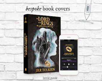Custom Book Cover Design: Personalized Art Illustration (Digital Art)