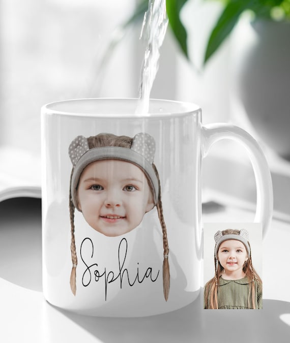 Tasse à Café Personnalisée Avec Photo, Mug Visage Personnalisable