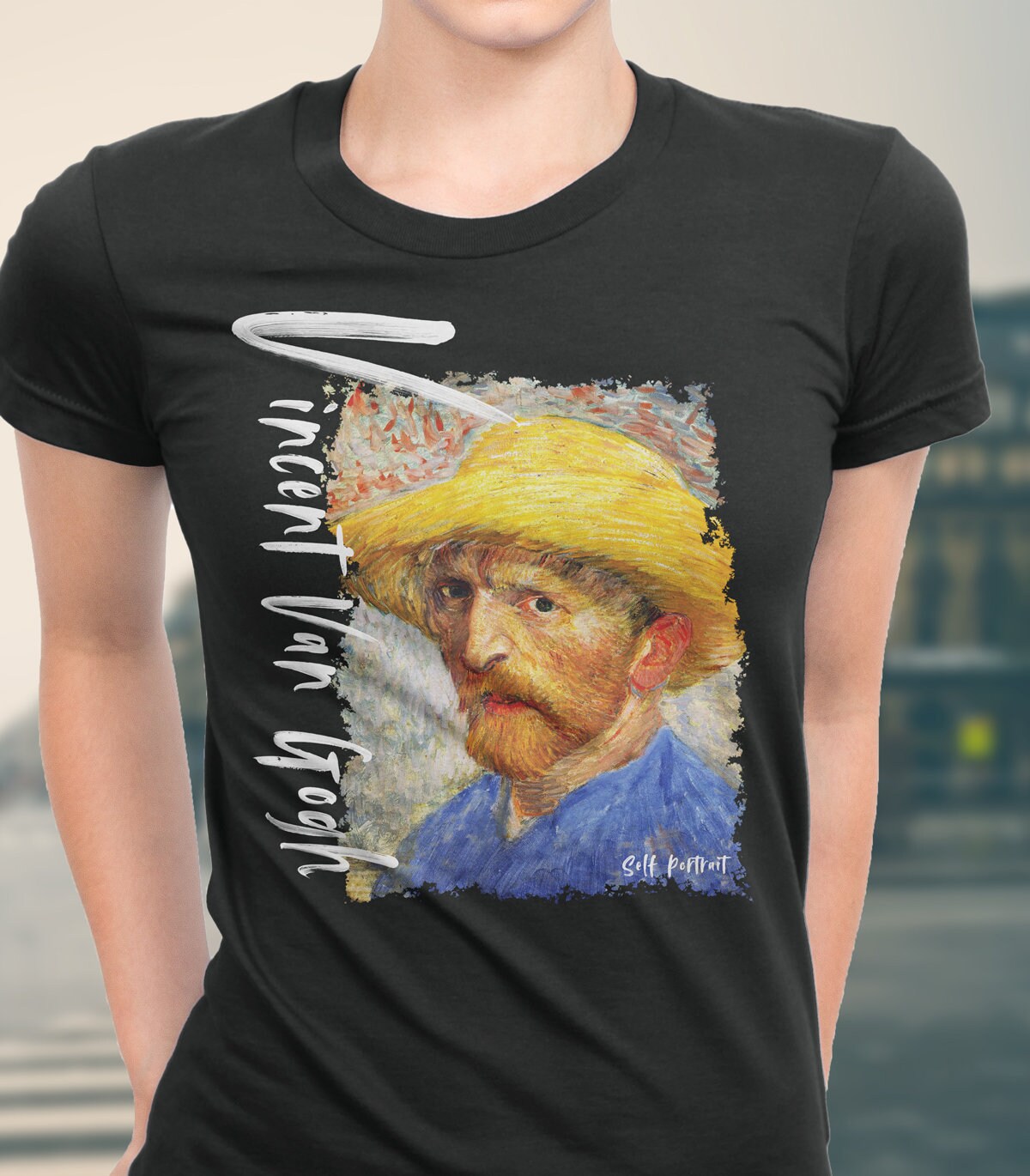 van gogh graphic tee