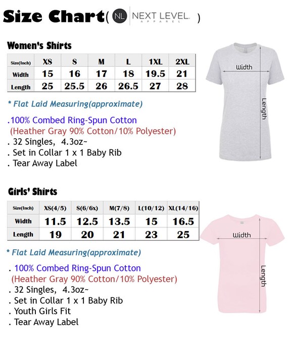 Normal T Shirt Size Chart