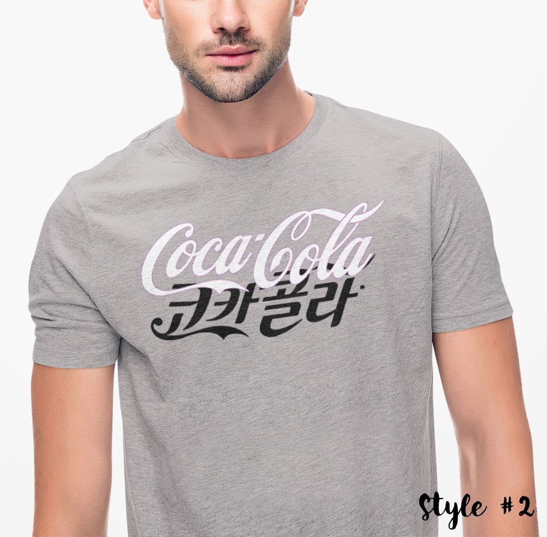 Coca Cola T Shirt, Coca‑cola K-wave Shirt, K Pop Fans With Coca