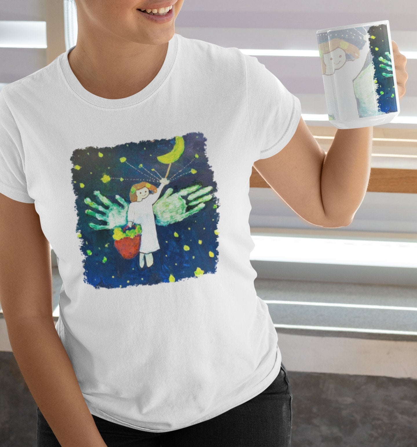 Child S Drawing Shirt Kids Drawing Personalized T Shirt Etsy