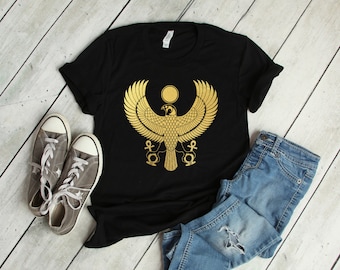 Ra Antico Dio del Sole Egizio - Amun Ra - Maglietta Unisex a Manica Corta