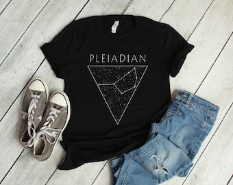 Konstelacja Gwiazd Plejad - Plejadian Starseed - Koszulka z krótkim rękawem unisex