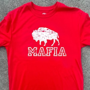 Buffalo Bills Mafia T-Shirt, Bills Mafia Crew Neck T-Shirt, Bills Mafia Fan Gift, Buffalo Bills Football Unisex T-Shirt, Bills Mafia apparel