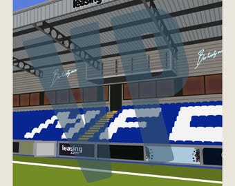 Macclesfield FC Afdrukken leasing.com