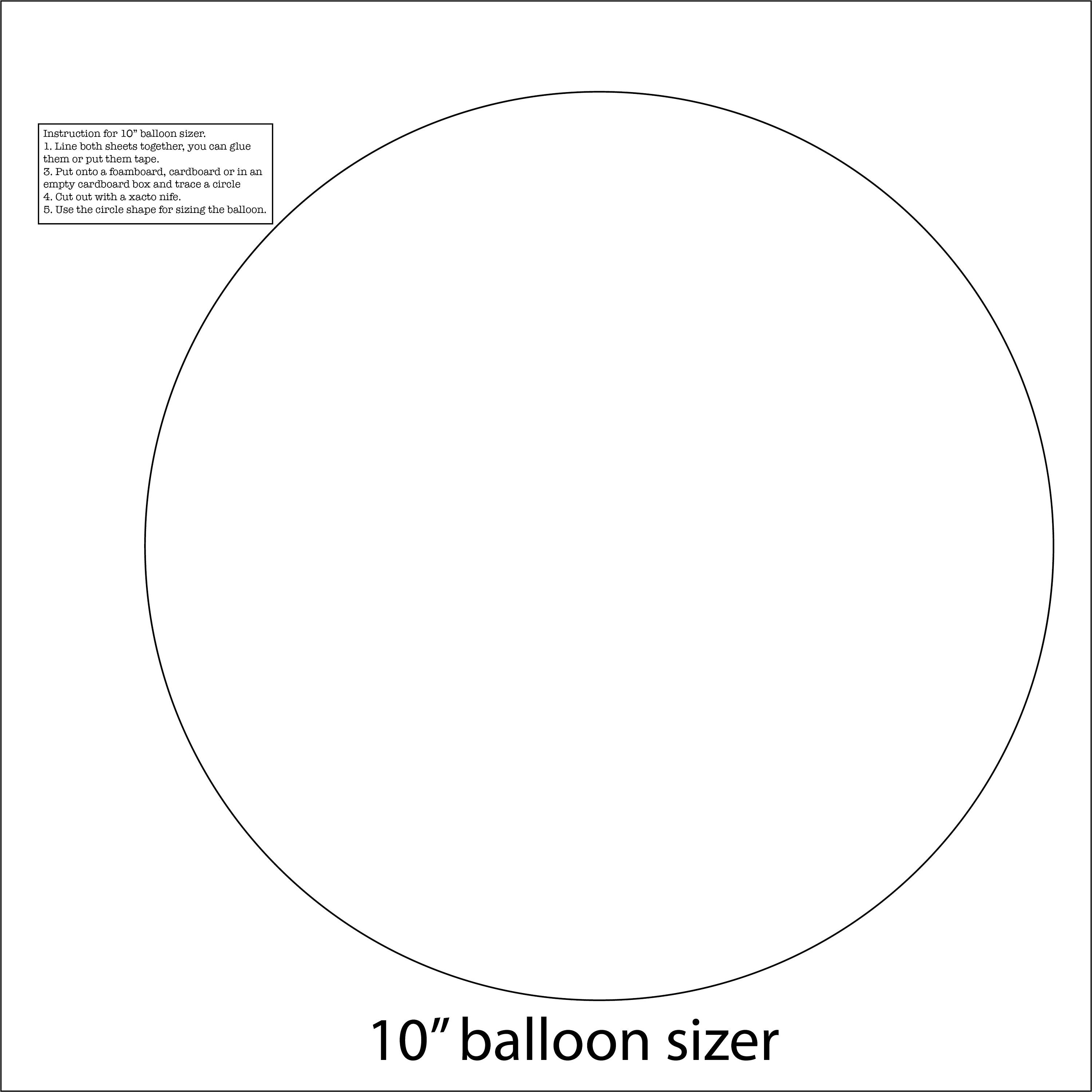 DIY Balloon Sizer Box  Cardboard Box Balloon Sizer Tutorial 