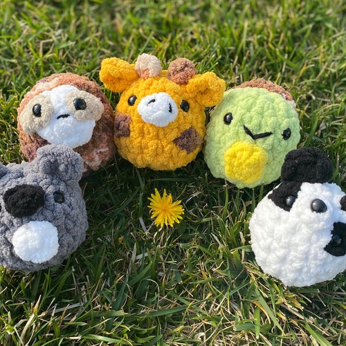 Strawberry Stuffed Animal Handmade Crochet Plush Fruit Etsy