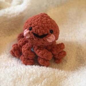 octopus crochet mini anxiety pet