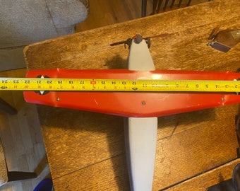 SteelCraft Latón Etiqueta Juguetes Avión de correo de EE. UU.