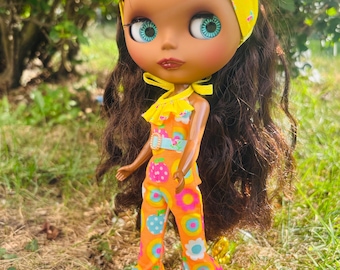 Retro Jumpsuit for Neo Blythe(New Colors)