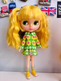 Spring Jackets and Pleated skirts for Neo Blythe