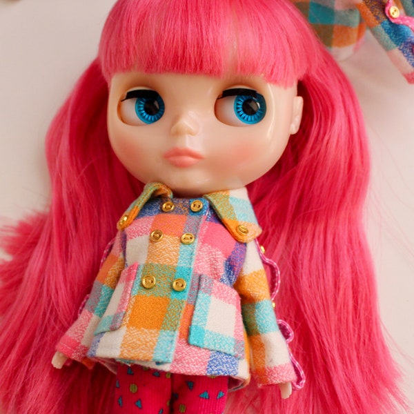 Winter Pea Coat for Neo Blythe