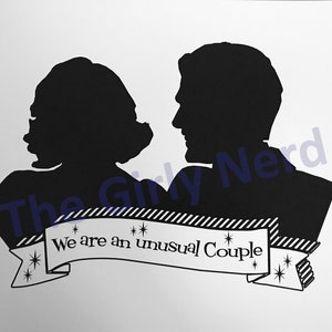 WandaVision 1950s Retro Silhouette Art Print
