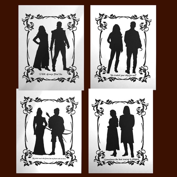 Once Upon a Time Necklace Etsy