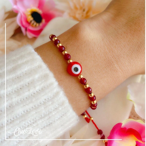 Evil Eye Anklet Etsy