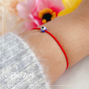 Red String Evil Eye Bracelet: Baby Protection Amulet