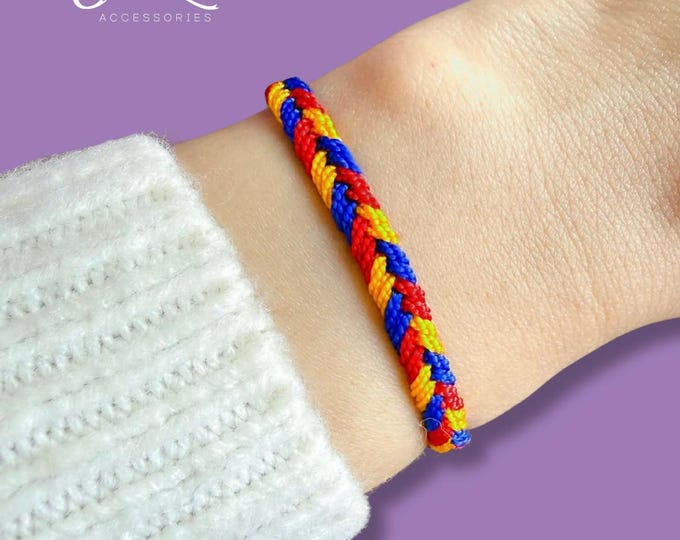 Colombian Flag Bracelet