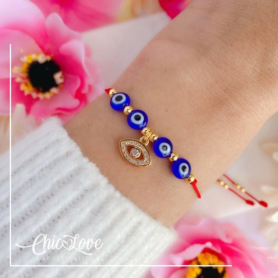 Zirconia Evil Eye Bracelet – A subtle touch of energy and protection you can wear every day.