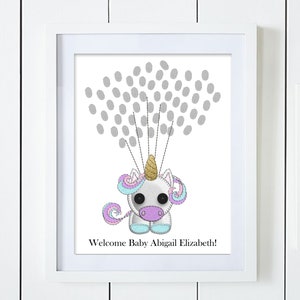 Football Guest Book Alternative for Fingerprints Boy or Girl Baby Shower Birthday Instant Download Digital File Printable