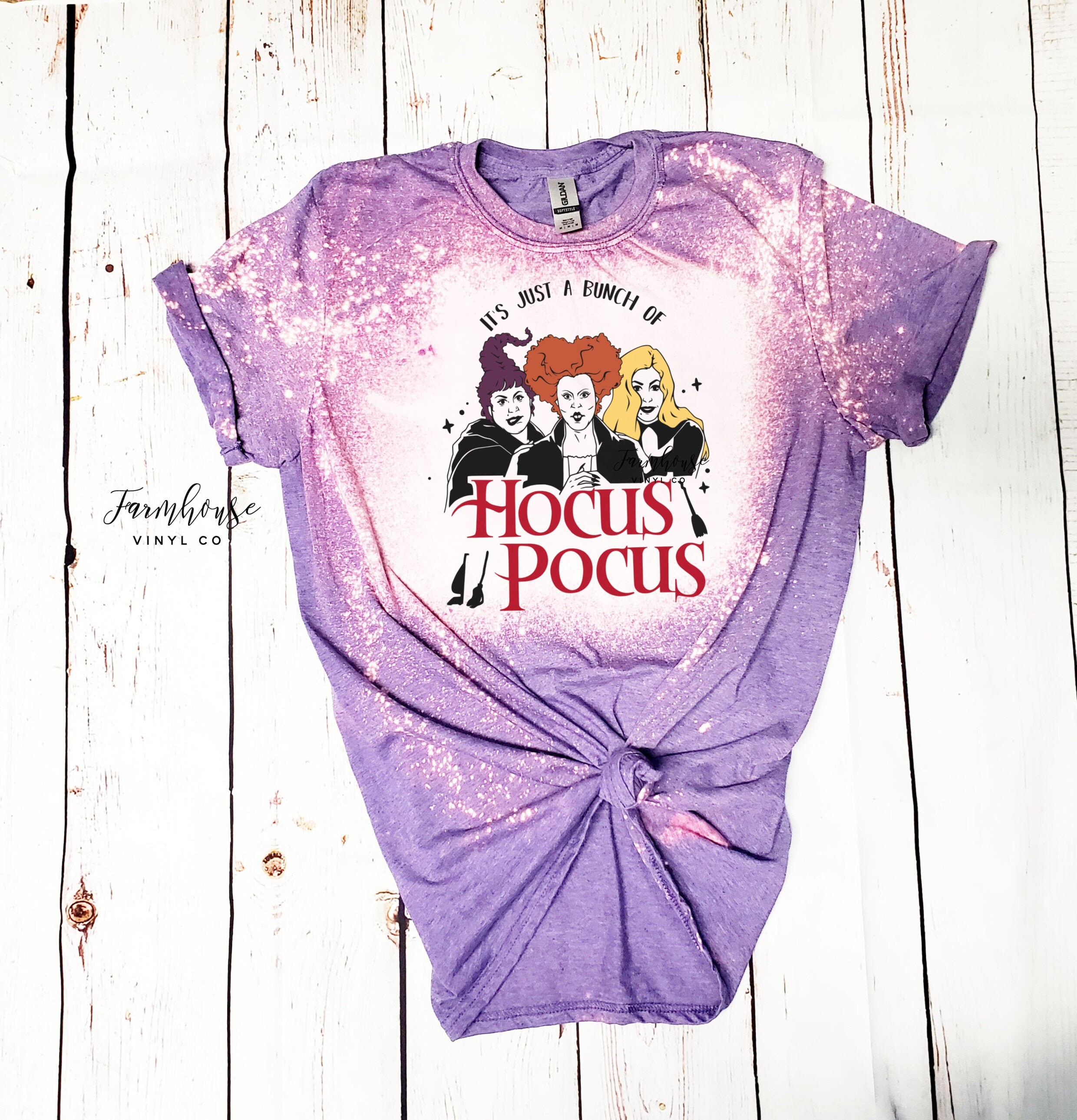 hocus pocus bleached shirt