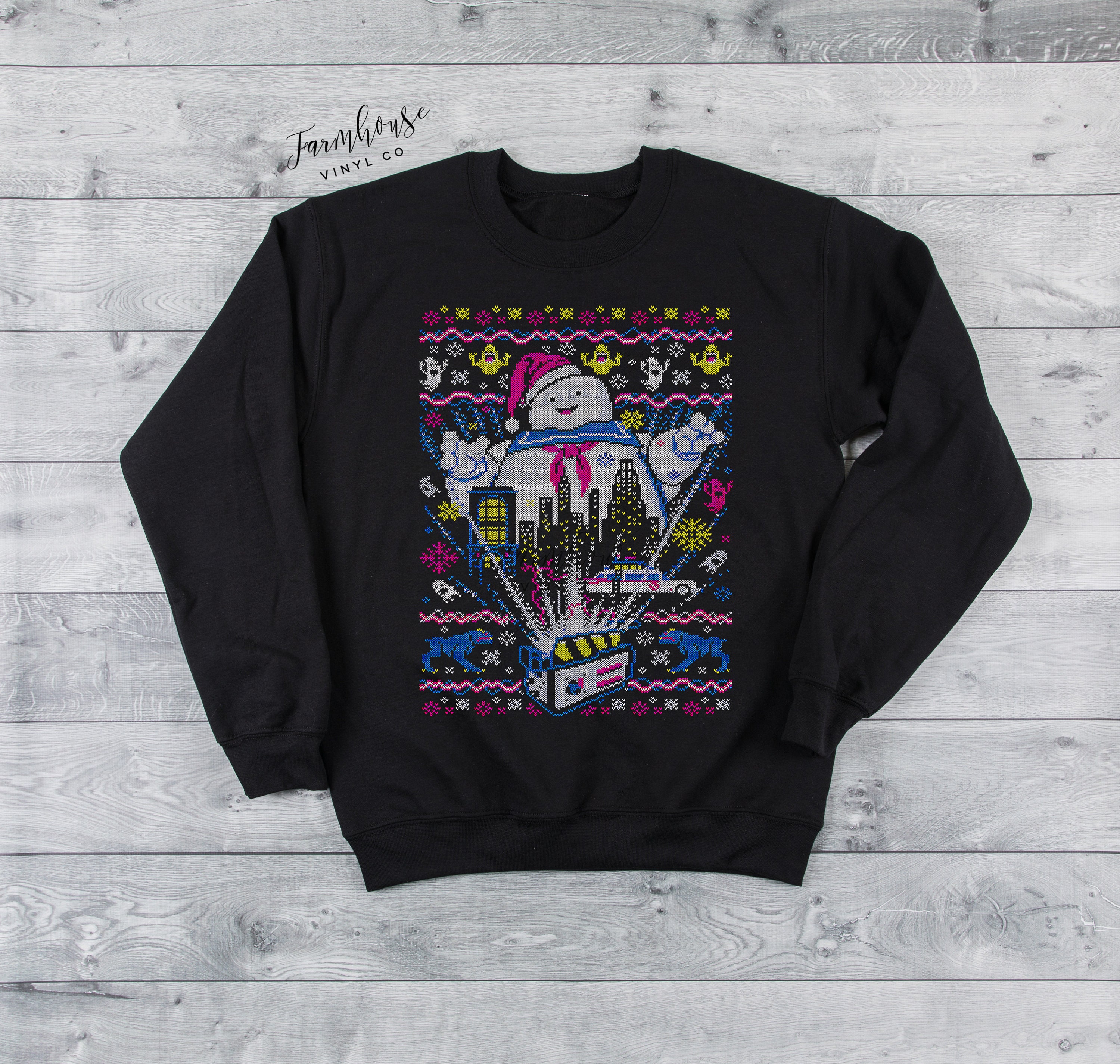 ghostbusters xmas jumper