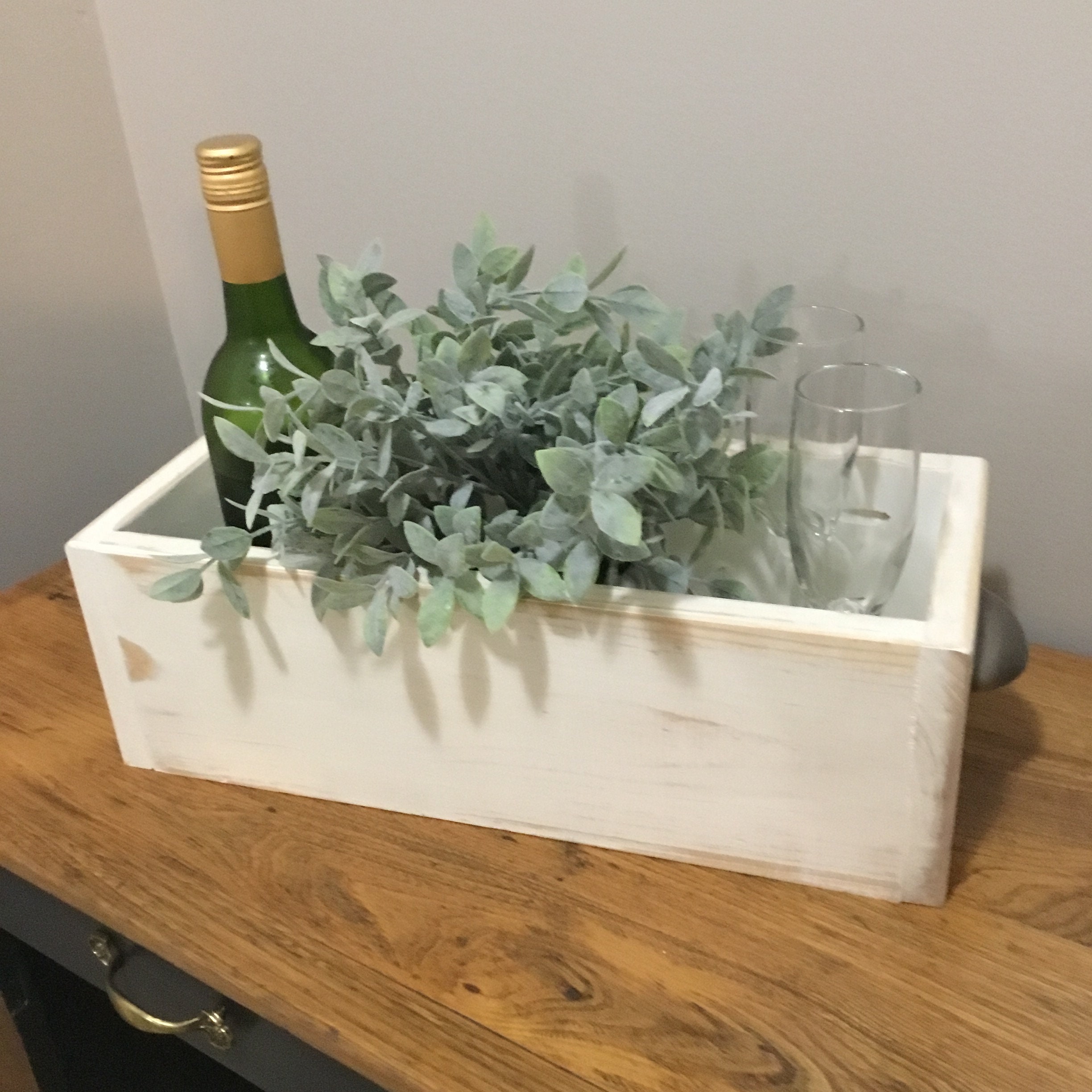 Rustic Wood Box Centerpiece, Rustic Wedding Decor Etsy