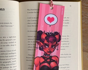 Sassy Devil Girl Bookmark