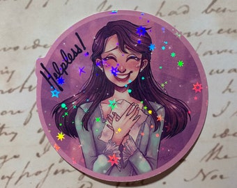 Eliza Hamilton Musical  3" Vinyl Holo Sticker