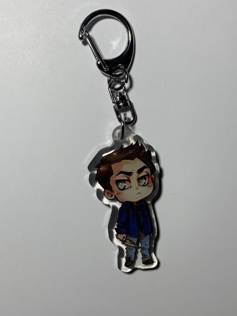 Supernatural 2 in Acrylic Charms Dean Winchester