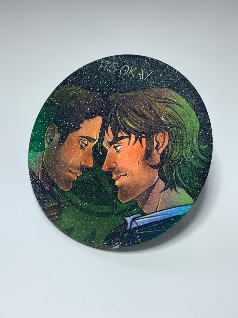 Supernatural Sam & Dean Winchester Button image 2