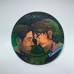 Supernatural Sam &Dean Winchester Button image 1