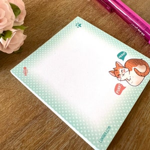 Loaf Cat Stationary Notepad 画像 4