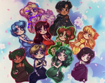 Sailor Moon Princess Senshi 3 in Stickers, decals, vinyl