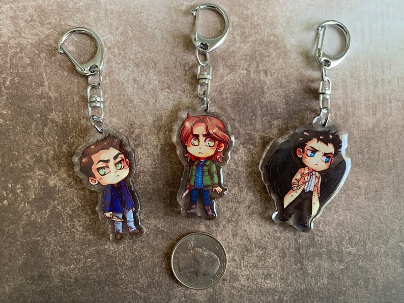 Supernatural 2 in Acrylic Charms image 2