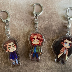 Supernatural 2 in Acrylic Charms Whole Set