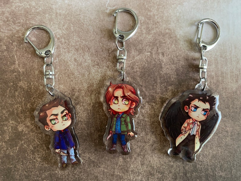 Supernatural 2 in Acrylic Charms Whole Set