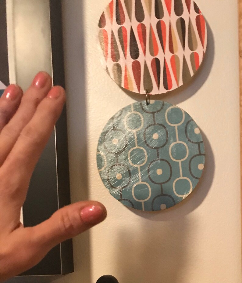 Mixed Media Wall Hanging31x5 Etsy