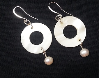 Mother of Pearl Earrings