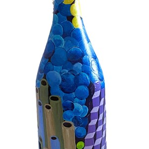 Wine Bottle Incense Burner Blue - Etsy