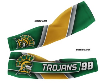 Mangas deportivas personalizadas de St. Louise de Marillac (STL) TROJANS. Béisbol, baloncesto, voleibol, fútbol
