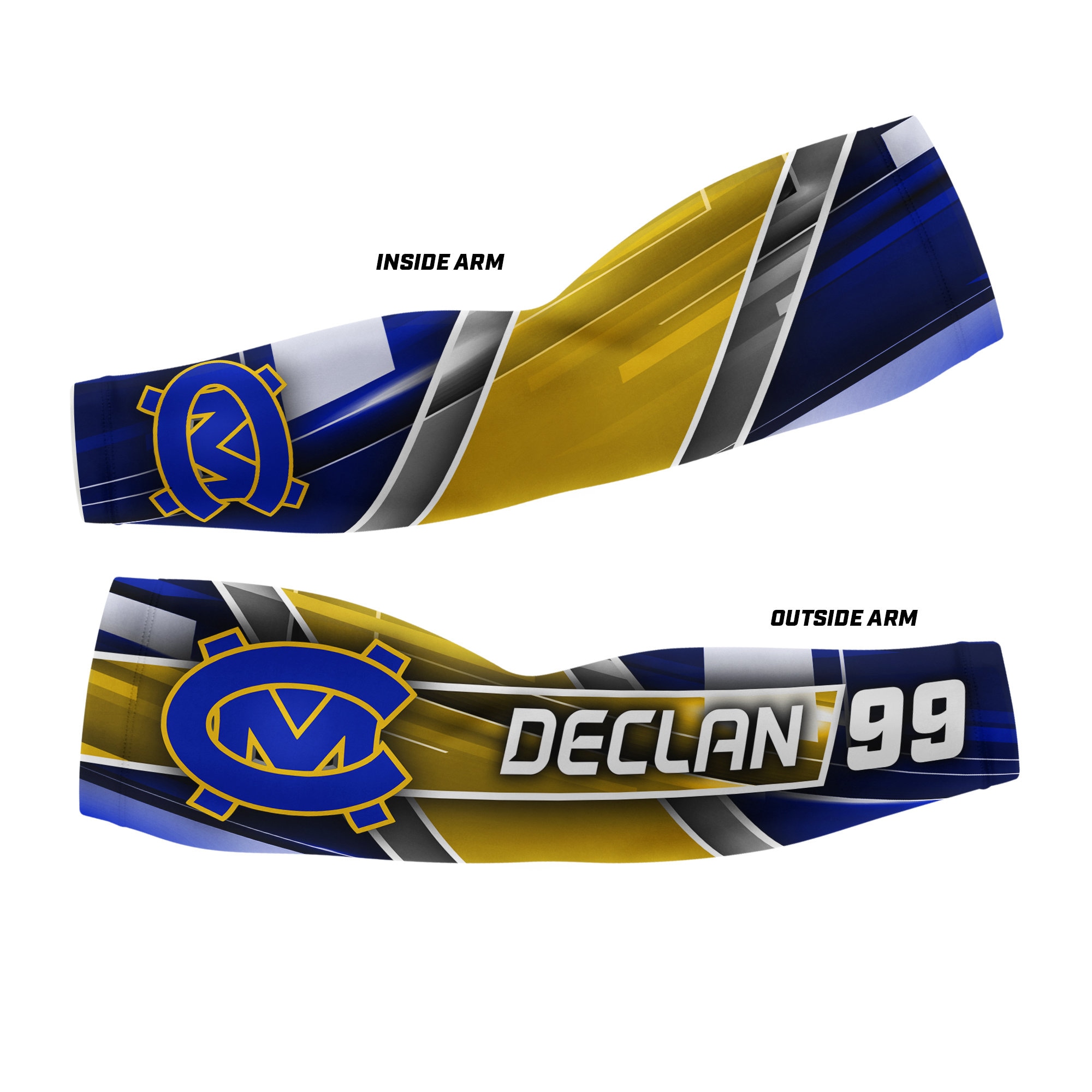 Canon-McMillan School Custom Sports Arm Sleeve. Big Macs. Baseball, Basketball, Volleyball.