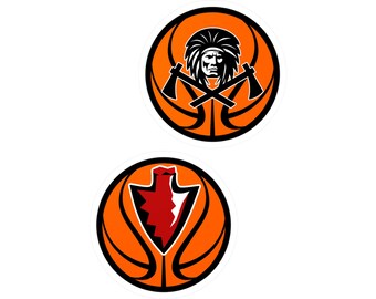 Calcomanías de vinilo de Peters Township. Yeti, Copa Stanley, punta de flecha y logotipo de los Indios. Resistente al agua y a los rayos UV. 2", 3", 4"